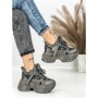 Pantofi Sport Dama cu Platforma 6580-8 GREY | MEI