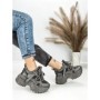 Pantofi Sport Dama cu Platforma 6580-8 GREY | MEI