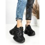 Pantofi Sport Dama cu Platforma 6580-2 BLACK | MEI