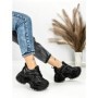 Pantofi Sport Dama cu Platforma 6580-2 BLACK | MEI