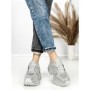 Pantofi Sport Dama cu Platforma 6580-2 SILVER | MEI