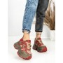 Pantofi Sport Dama cu Platforma 6580-2 RED | MEI