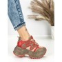 Pantofi Sport Dama cu Platforma 6580-2 RED | MEI