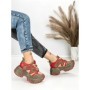Pantofi Sport Dama cu Platforma 6580-2 RED | MEI