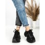 Pantofi Sport Dama cu Platforma 6580-5 BLACK | MEI