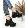 Pantofi Sport Dama cu Platforma 6580-5 BLACK | MEI