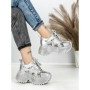 Pantofi Sport Dama cu Platforma 6580-5 SILVER | MEI