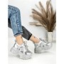 Pantofi Sport Dama cu Platforma 6580-5 SILVER | MEI