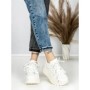 Pantofi Sport Dama cu Platforma 3570 WHITE | MEI