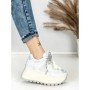 Pantofi Sport Dama cu Platforma 3570 SILVER | MEI