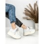 Pantofi Sport Dama cu Platforma 3570 SILVER | MEI