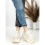 Pantofi Sport Dama cu Platforma 3570 BEIGE | MEI