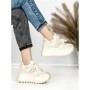 Pantofi Sport Dama cu Platforma 3570 BEIGE | MEI