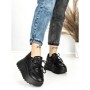 Pantofi Sport Dama cu Platforma 3570 BLACK | MEI