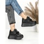 Pantofi Sport Dama cu Platforma 3570 BLACK | MEI