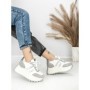 Pantofi Sport Dama cu Platforma 3596 SILVER | MEI