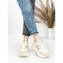 Pantofi Sport Dama cu Platforma 3596 BEIGE | MEI