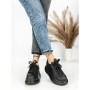 Pantofi Sport Dama din piele naturala 719-1 BLACK | PANTOFUL