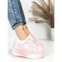 Pantofi Sport Dama din piele naturala 719-2 PINK | PANTOFUL