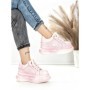 Pantofi Sport Dama din piele naturala 719-2 PINK | PANTOFUL