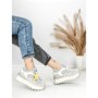 Pantofi Sport Dama din piele naturala 3651-3 GREY | PANTOFUL