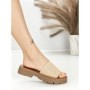 Papuci Dama cu Talpa Joasa TH-12 BEIGE | STEPHAN