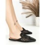 Papuci Dama cu Talpa Joasa QQ-229 BLACK | STEPHAN