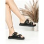 Papuci Dama cu Talpa Joasa BE-109 BLACK | BEUE SHOES