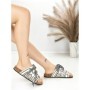 Papuci Dama cu Talpa Joasa BE-1060 WHITE | BEUE SHOES