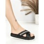 Papuci Dama cu Talpa Joasa BE-6077 BLACK | BEUE SHOES
