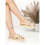 Papuci Dama cu Talpa Joasa BE-6077 BEIGE | BEUE SHOES