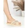 Papuci Dama cu Talpa Joasa BE-6077 BEIGE | BEUE SHOES