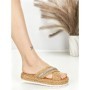 Papuci Dama cu Talpa Joasa BE-6077 KHAKI | BEUE SHOES