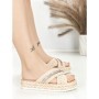 Papuci Dama cu Talpa Joasa BE-6077 PINK | BEUE SHOES