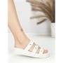Papuci Dama cu Talpa Joasa BE-106 WHITE | BEUE SHOES