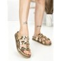 Papuci Dama cu Talpa Joasa BE-106 GOLD | BEUE SHOES