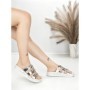 Papuci Dama cu Talpa Joasa BE-106 SILVER | BEUE SHOES