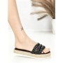 Papuci Dama cu Talpa Joasa BE-6073 BLACK | BEUE SHOES