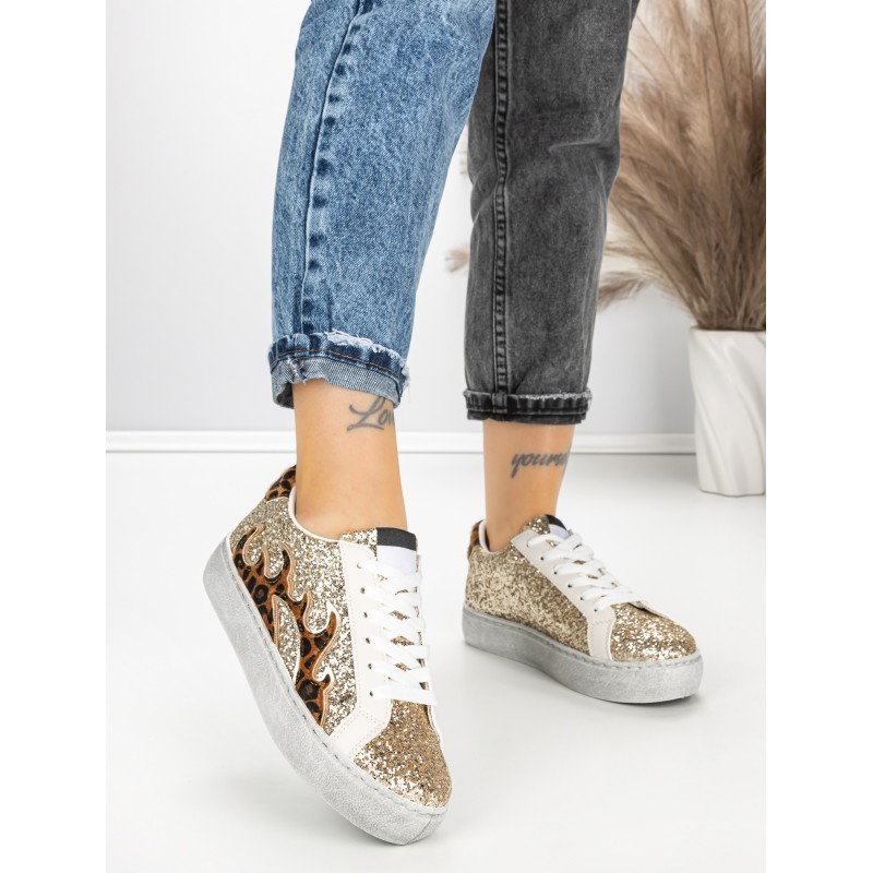 Sneakers Dama 88223 GOLD | GIVANA