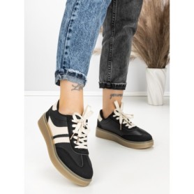 Sneakers Dama PC323 BLACK | GIVANA
