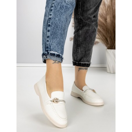 Pantofi Casual Dama EE-23 WHITE | EMAS