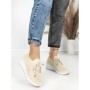Pantofi Sport Dama cu Platforma P38 BEIGE | EMAS
