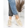 Pantofi Sport Dama cu Platforma P38 BEIGE | EMAS