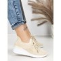 Pantofi Sport Dama cu Platforma P38 BEIGE | EMAS
