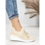 Pantofi Sport Dama cu Platforma P38 BEIGE | EMAS