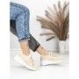 Pantofi Sport Dama cu Platforma P38 BEIGE | EMAS