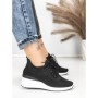 Pantofi Sport Dama cu Platforma P38 BLACK-WHITE | EMAS