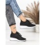 Pantofi Sport Dama cu Platforma P38 BLACK-WHITE | EMAS