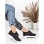 Pantofi Sport Dama cu Platforma P38 BLACK-WHITE | EMAS