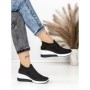 Pantofi Sport Dama cu Platforma R-276 BLACK | EMAS